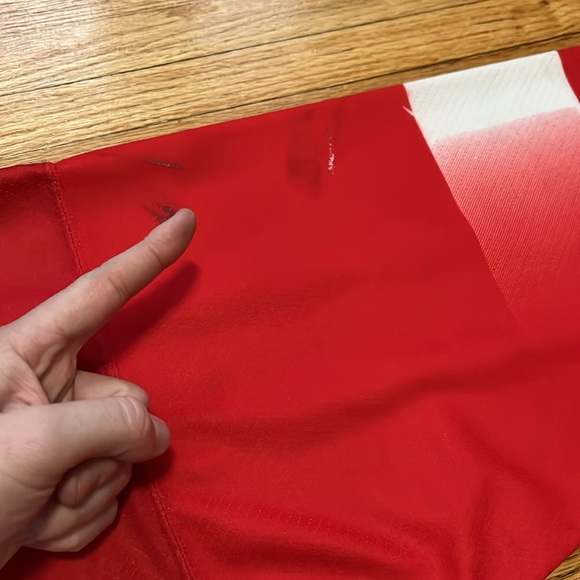 Vintage Detroit Red Wings Jersey / AOP / STARTER / Large / 90s - Picture 9 of 10